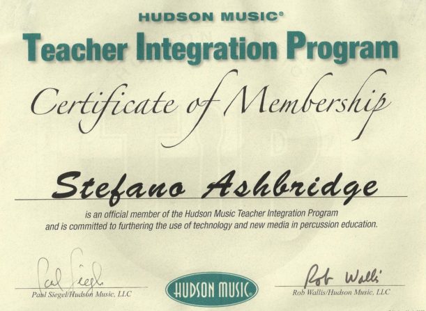 Hudson Music Teacher Integration Program
