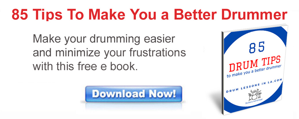 25 Drum Tips To Make You a Better Drummer free drumming book